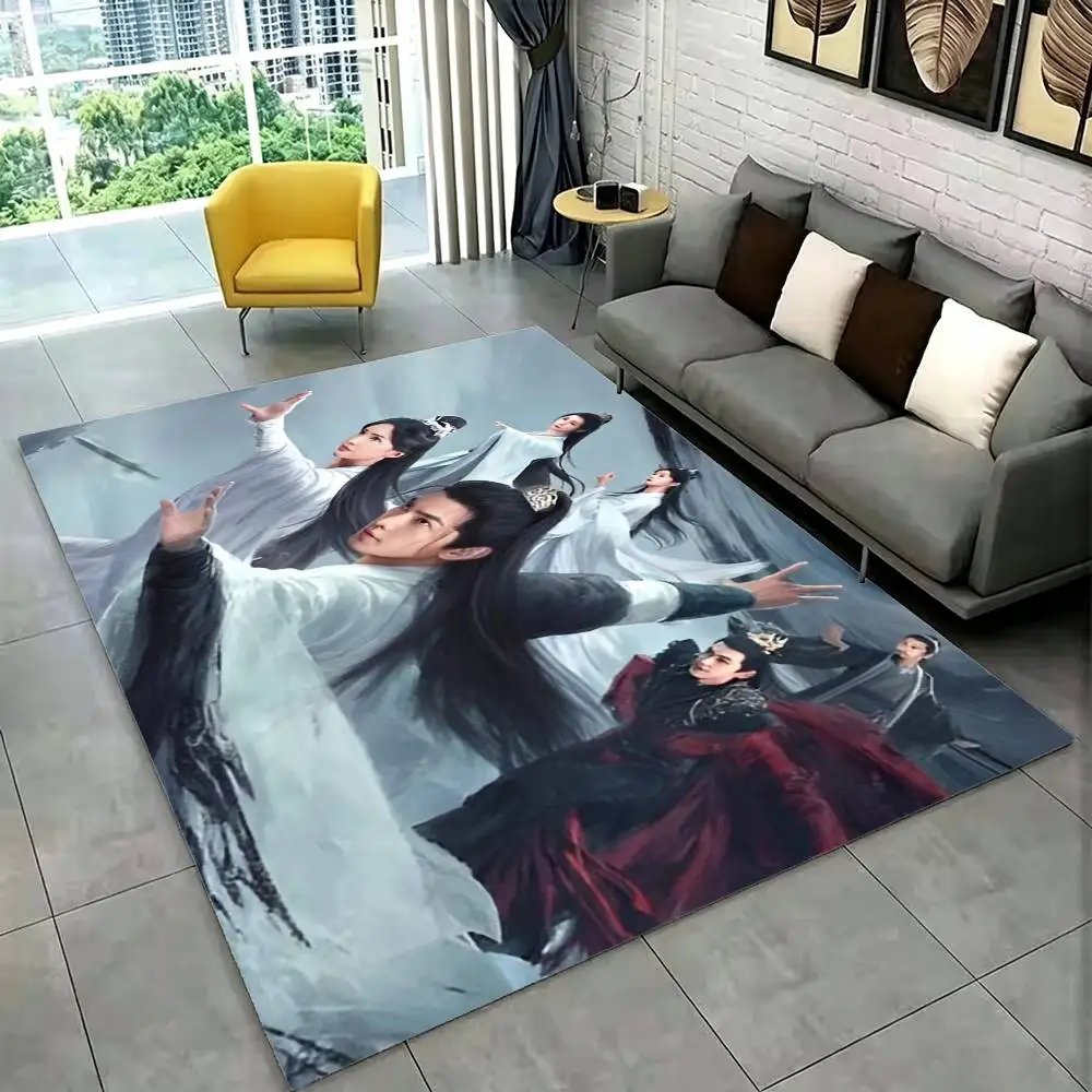 The I-Immortal Ascension Soft Thick Non-Slip Mat for Living Room Bedroom Kitchen Decor Rugs