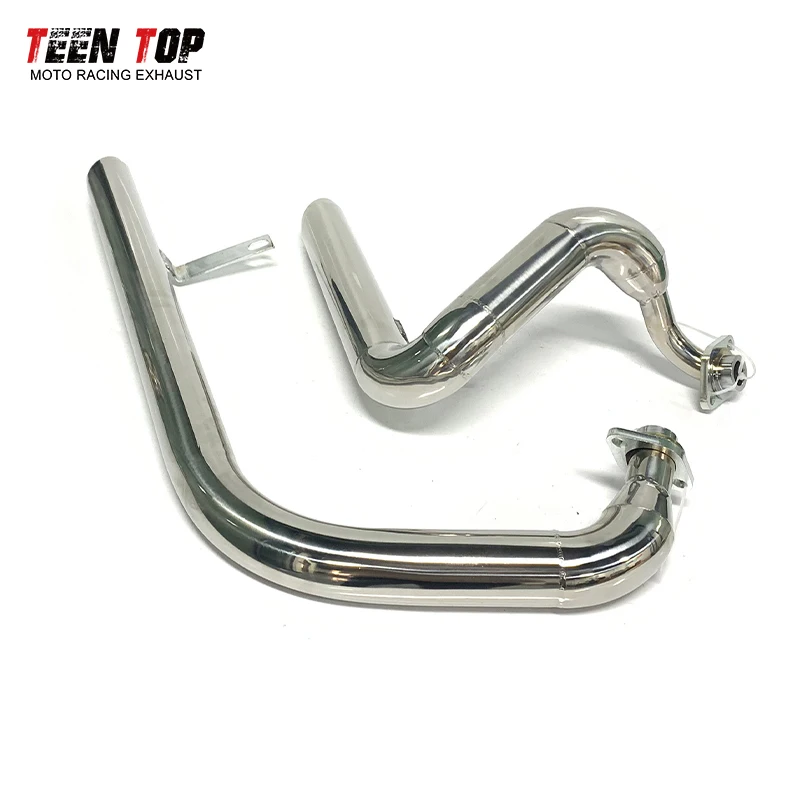 XV125 Motorcycle Full Exhaust System Pipe For Yamaha Virago 250 XV250 XV 125 XV 250 Exhaust Front Pipe