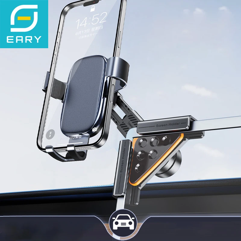 

Eary Car Phone Mount 360°Adjustable Universal Tesla Model Y Accessories Phone Holder for Tesla Model 3/Y Screen for iPhone 17 16