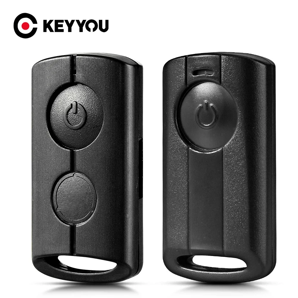 KEYYOU 1Pcs 1/2 Buttons Motorcycle Remote Control Key For YAMAHA XMAX XMAX300 NVX NVX155 AEROX JAUNS QBIX Motorcycle Scooter Key