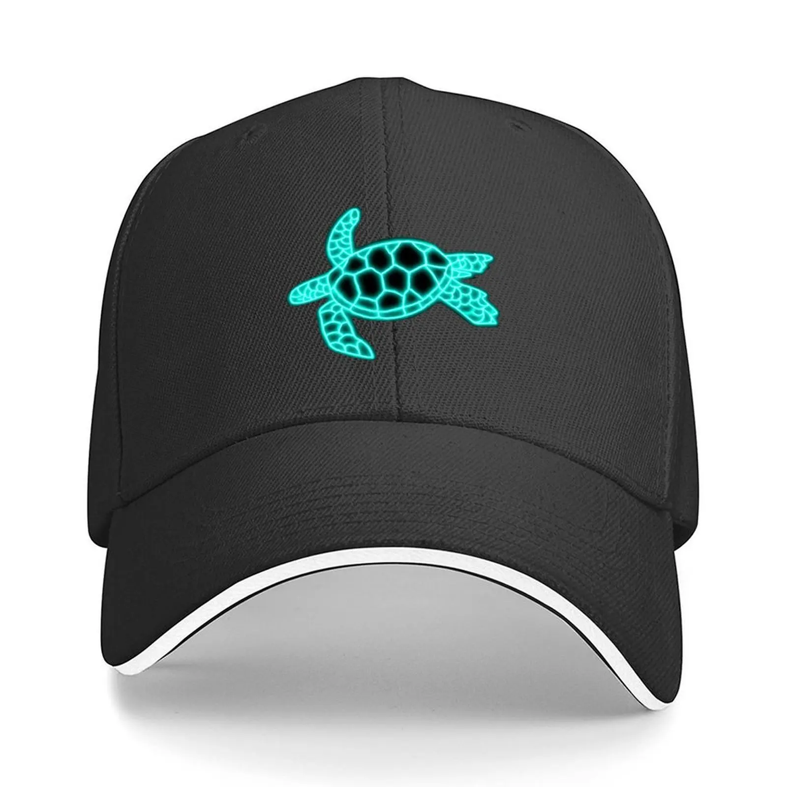 

Neon Sea Turtle Baseball Cap foam party Hat Hat Baseball Cap Dropshipping Horse Hat Mens Caps Women's