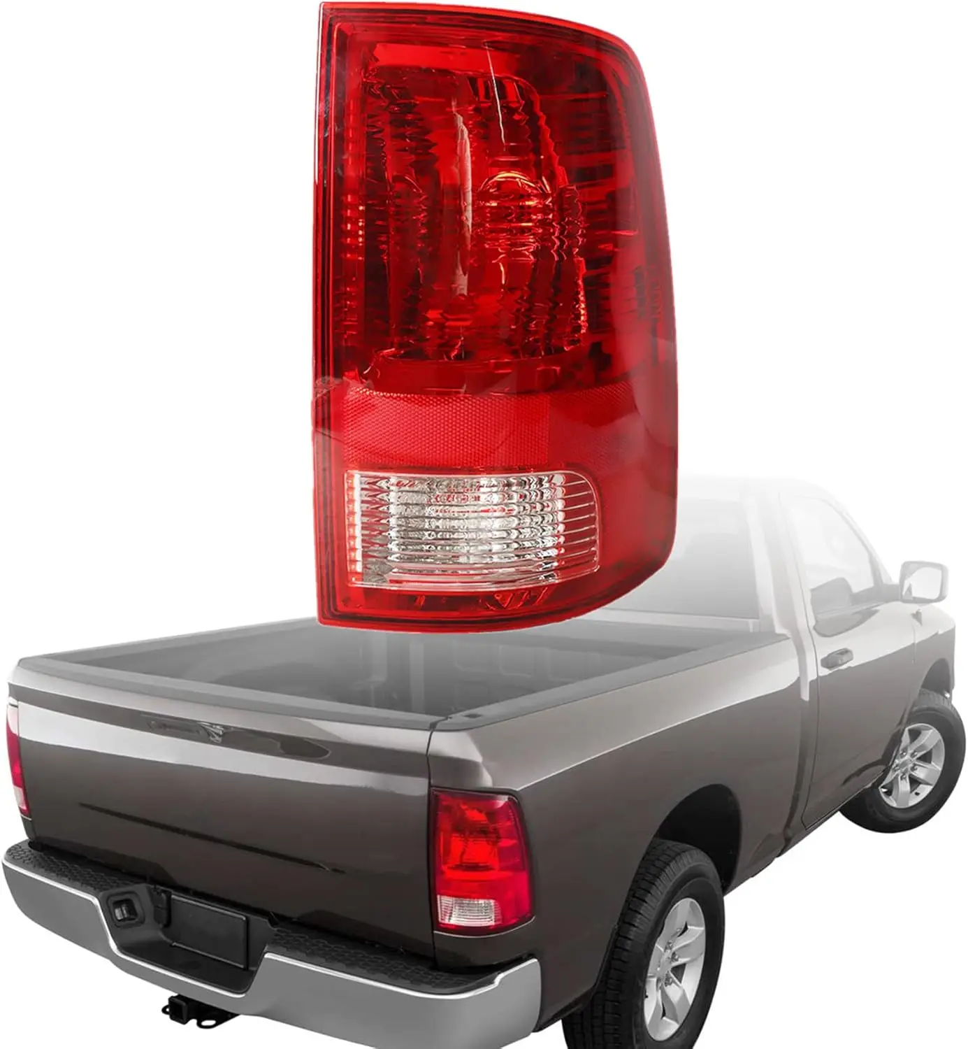 

Rear Right Tail Light Assembly Replacement for R-A-M 2009-2020 Pickup Truck Passenger Side 55277414AF