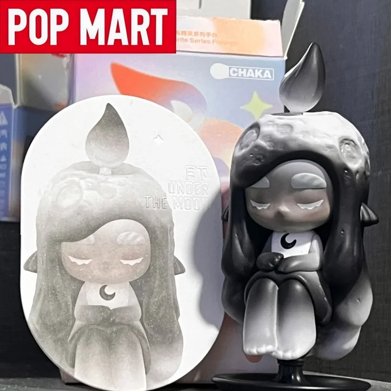 

POP MART Горячая натуральная слепая коробка игрушка Kawaii CHAKA LIGHT SPRITE серия Коллекционные аниме фигурки модель настольный орнамент подарок