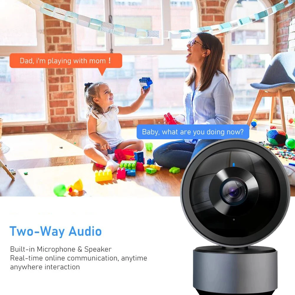 5MP Tuya Wifi IP Camera Video Surveillance Camera HD Night VIsion Two Way Audio Auto Tracking Cloud Smart Home Security Camera