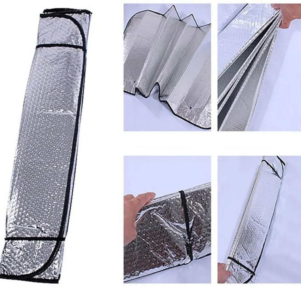 Foldable Car Sunshade Front Rear Window Curtain Snow Waterproof Protector Windshield Visor Cover Baby Retractable UV Protection