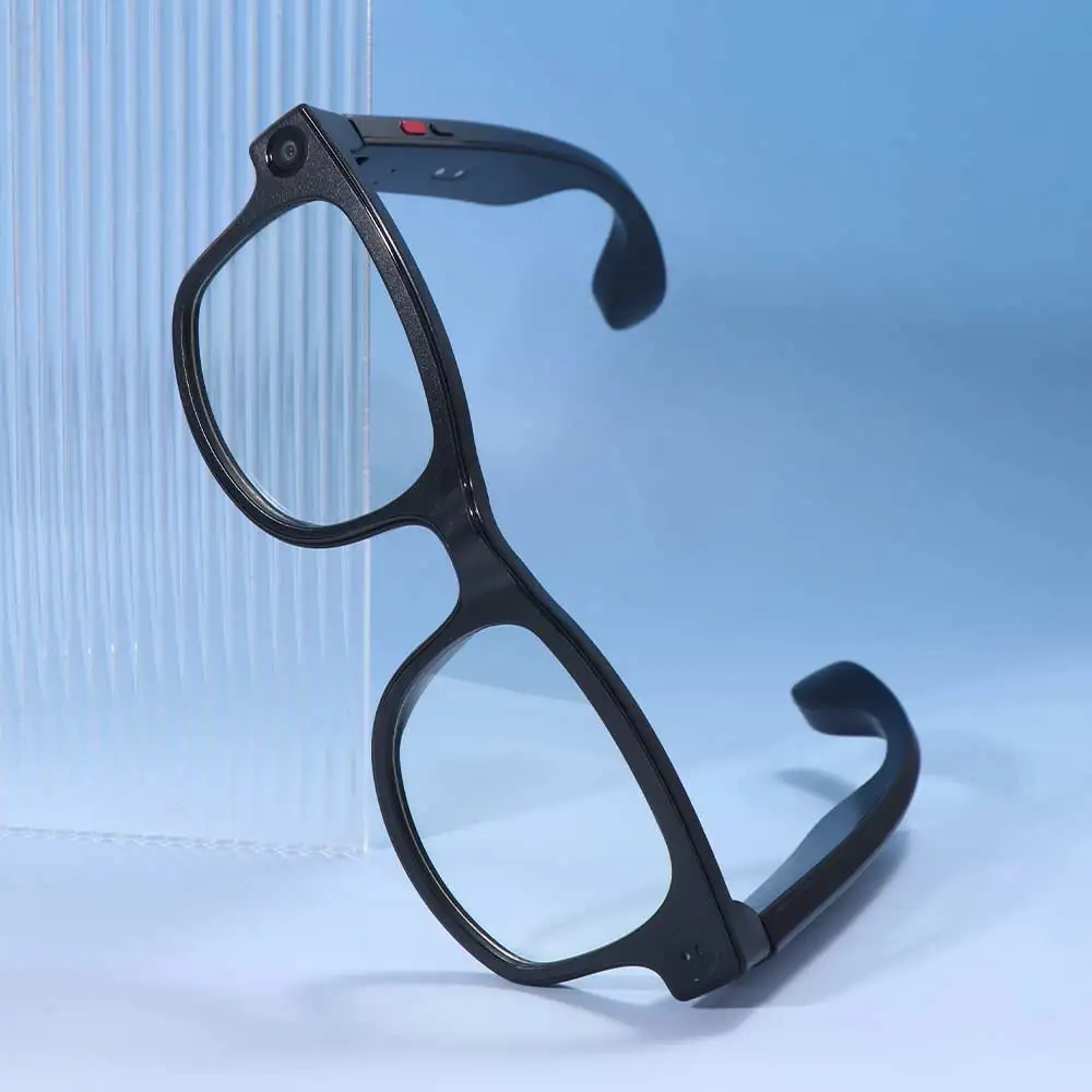 2 in 1 AI Smart Glasses Real-time Translation HD Photo Video Voice Smart AI Glasses 800W pixel Call Translation