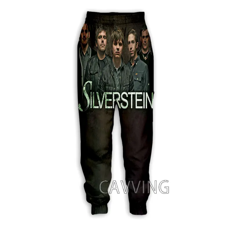 

Новые модные повседневные брюки Silverstein с 3D принтом, спортивные тренировочные брюки, прямые брюки для бега, брюки для женщин/мужчин