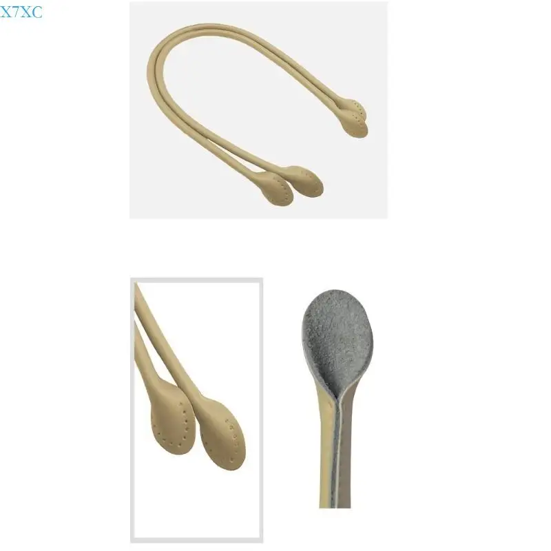 

X7XC 1Pc Leather Replacement Handles 50cm Bags Strap for Handbags Wallets and More