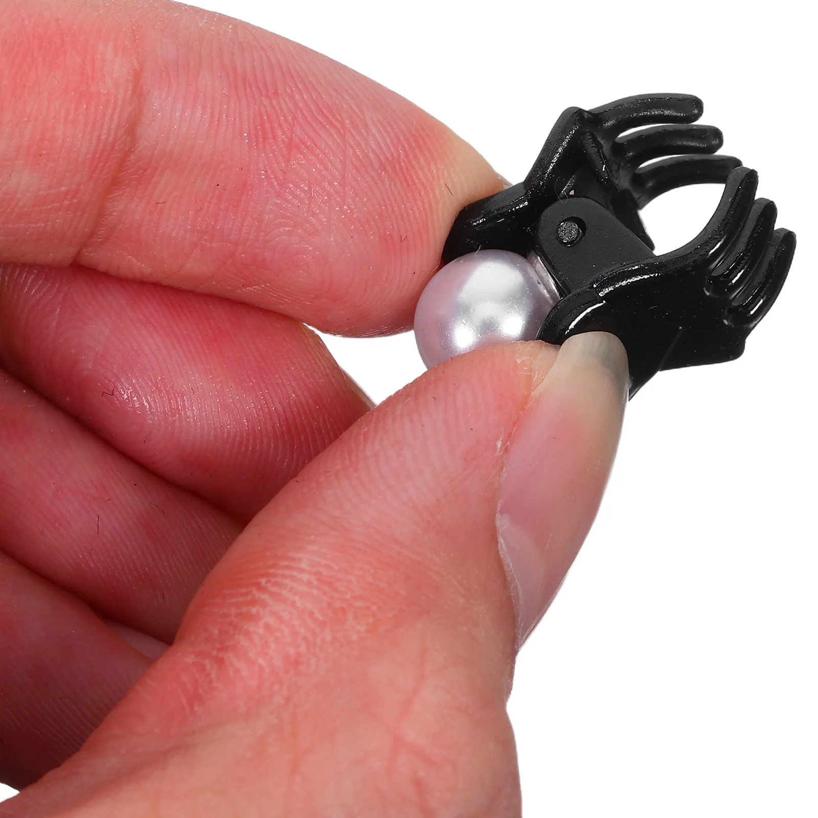 

10 Pcs Pearl Hair Clip Gathering Bridal Wedding Accessory Girls Styling Clips Issue Card