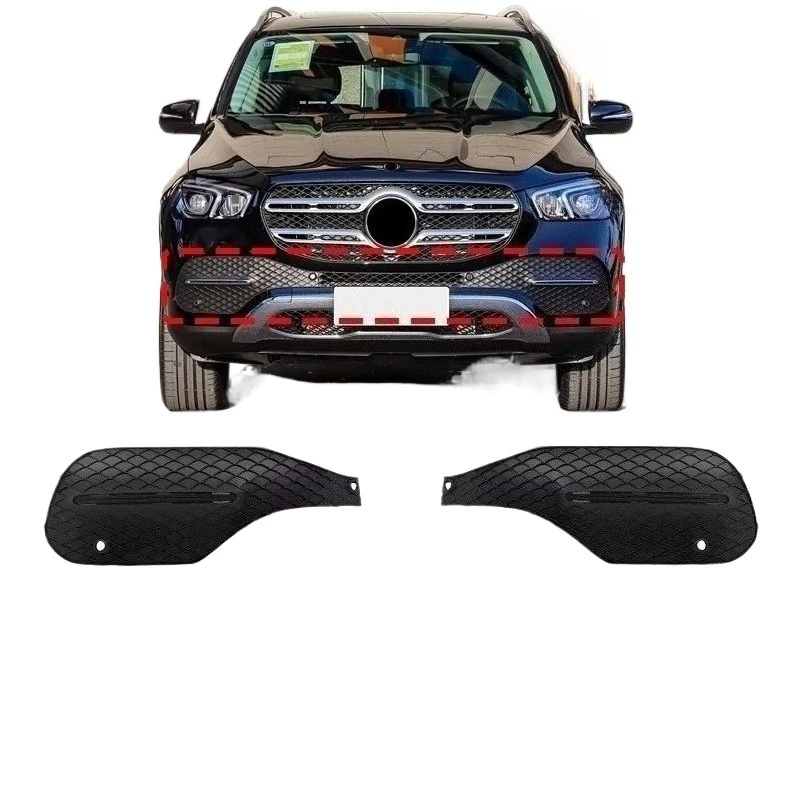 

Front Left/ Right Lower Bumper Grill Grille Fog Trim 1678858702/ 1678858802 for Mercedes-Benz GLE W167 GLE350 GLE450 20-22