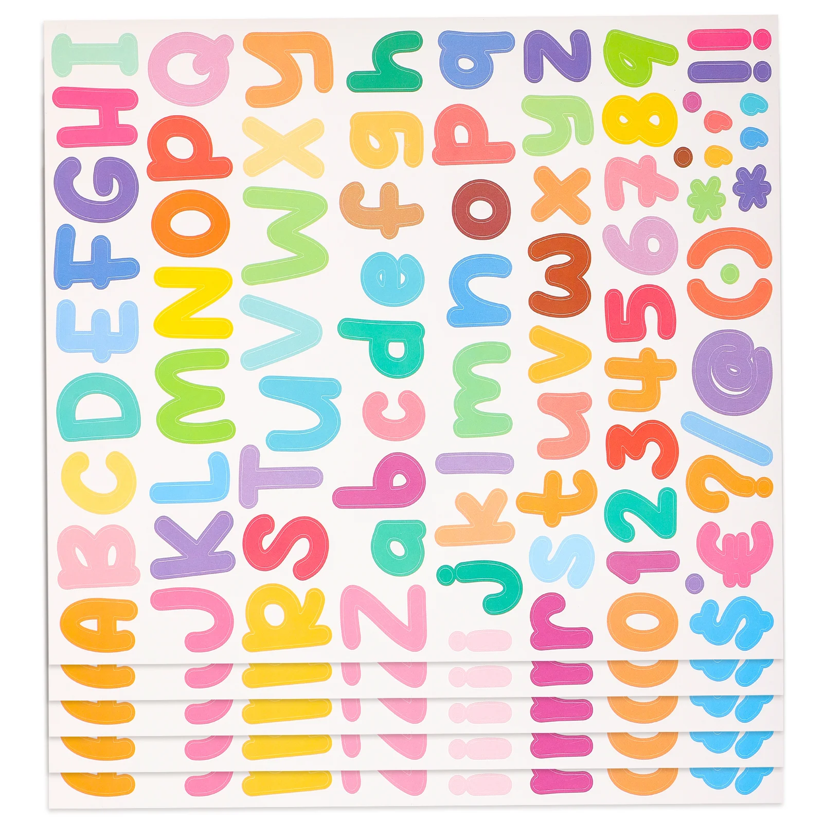 

5 шт., наклейки с буквами и цифрами, наклейки с алфавитом, самоклеящиеся для поделок, скрапбукинга, журналы, сделай сам, декоративные маленькие буквы с цифрами