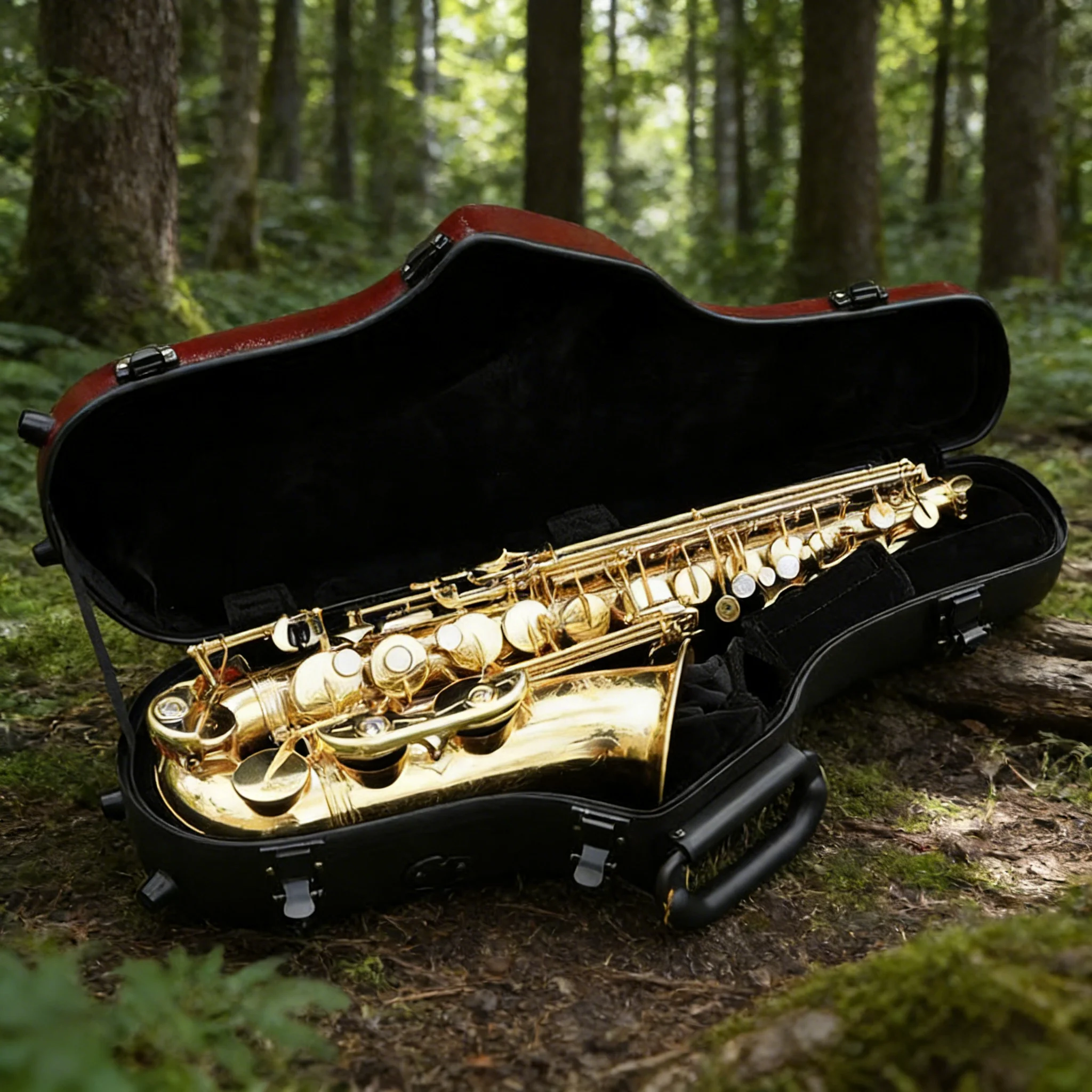 share rain Eb alto Saxophone case Luggage glass fiber reinforced plastics knapsack suitcase