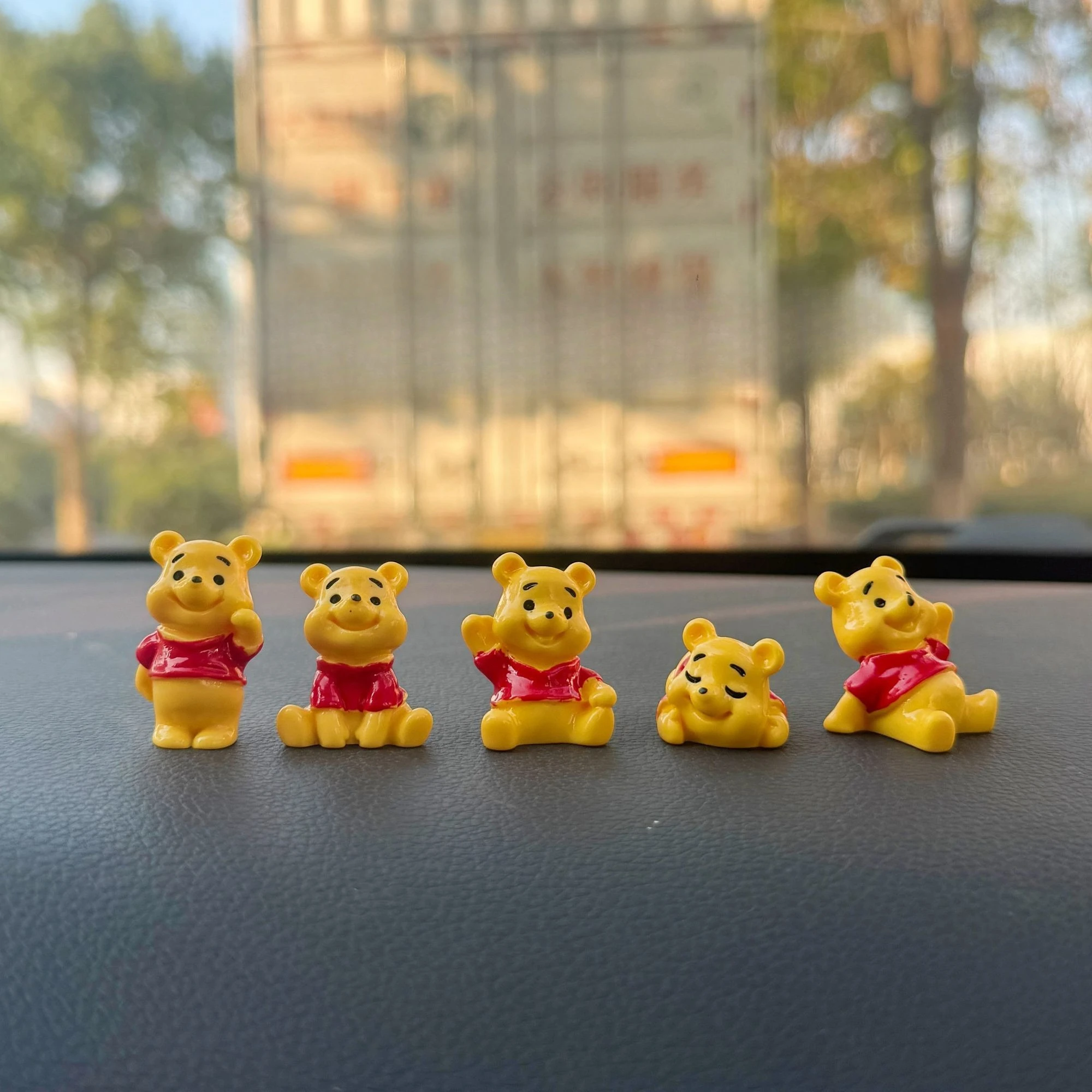 Tech Car Accessories - Cute Winnie The Pooh Mini Figure