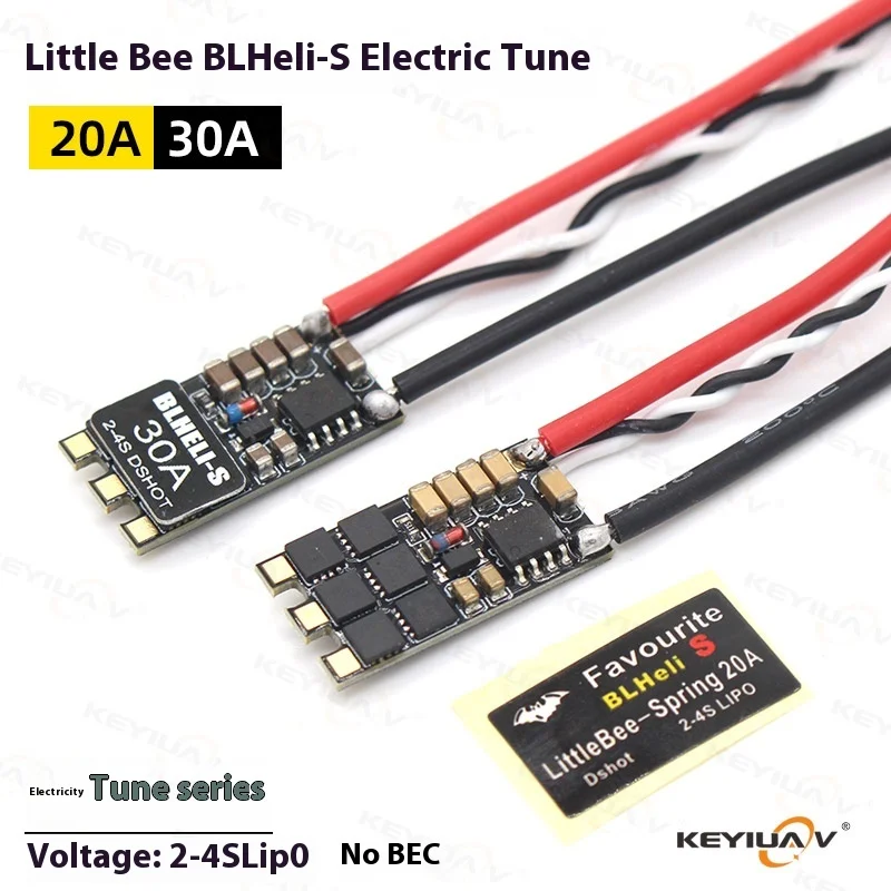 ของแท้ Bee Blheli-S 20a 30a Brushless ไฟฟ้าควบคุมรุนแรง Crossover Fpv FIXED Wing MINI