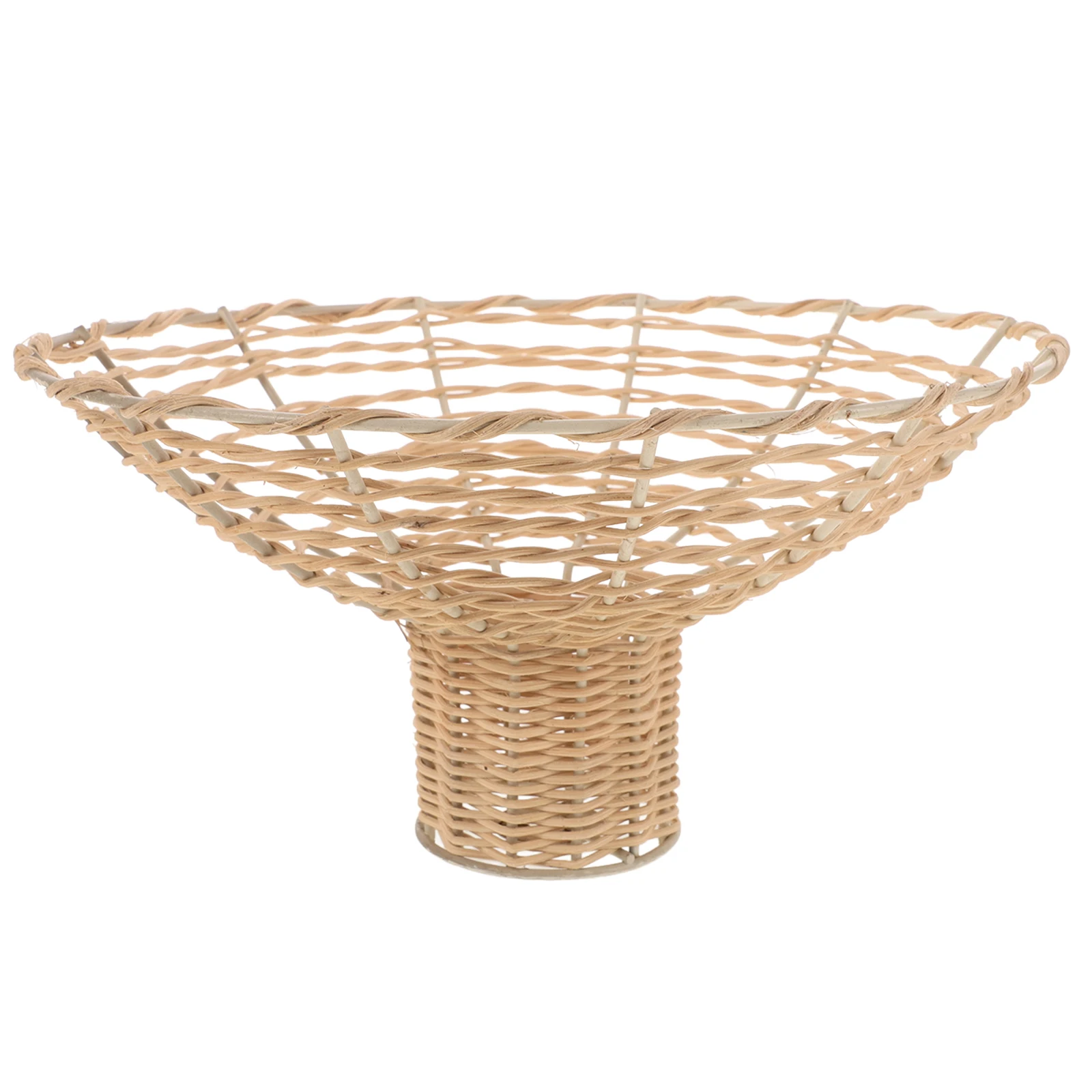 

Handwoven Rattan Lamp Shade Woven Boho Lampshade for Table Floor Desk Lamp Minimalist Pendant Light Shade Replacement