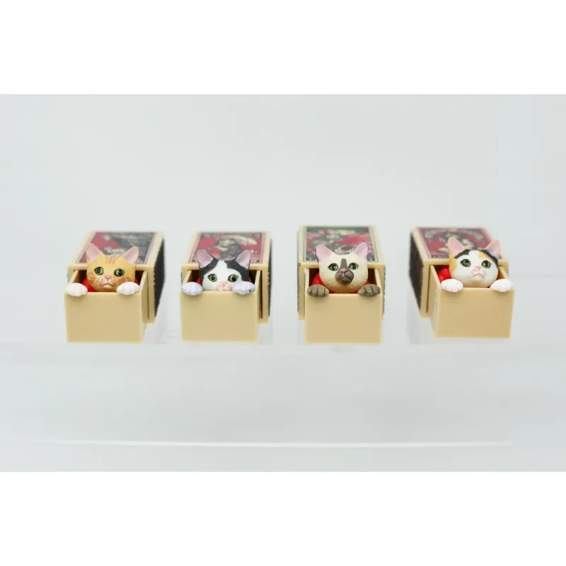 Рисунок 5 - милые кошки, скрывающие в спичечной коробке