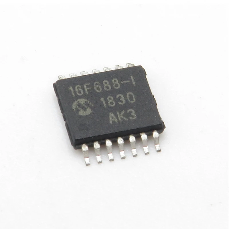 1 Uds PIC16F688-I/ST TSSOP-14 pantalla de seda 16F688-I Chip IC