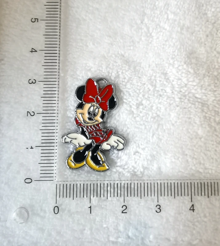 

10 Pieces Disney minnie Jewelry Making Pendant DIY Earring Necklace Bracelet Accessories Alloy Diy Decoration Pendant