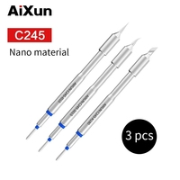 JC Aixun C210 C245 C115 Soldering Iron Tips For T3A T3B T420 T210 T245 T115 Station Handle JBC Sugon Aifen A9PRO Sugon T26 T26D