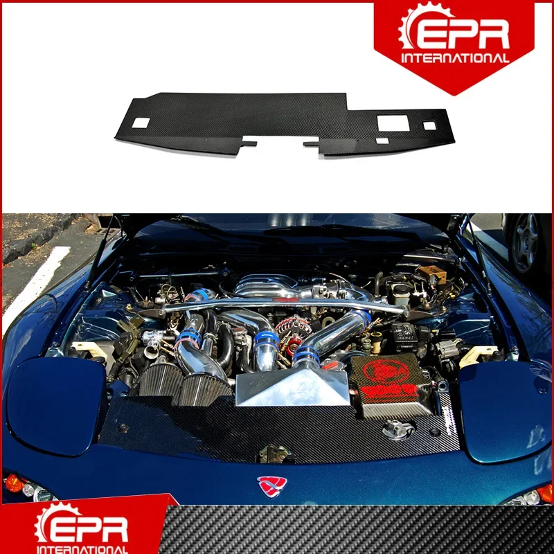 For RX7 FD3S Carbon Fiber Cooling Panel RX7 Carbon Engine Room Cool Racing Part Body Kit RX7 Accessories FD3S