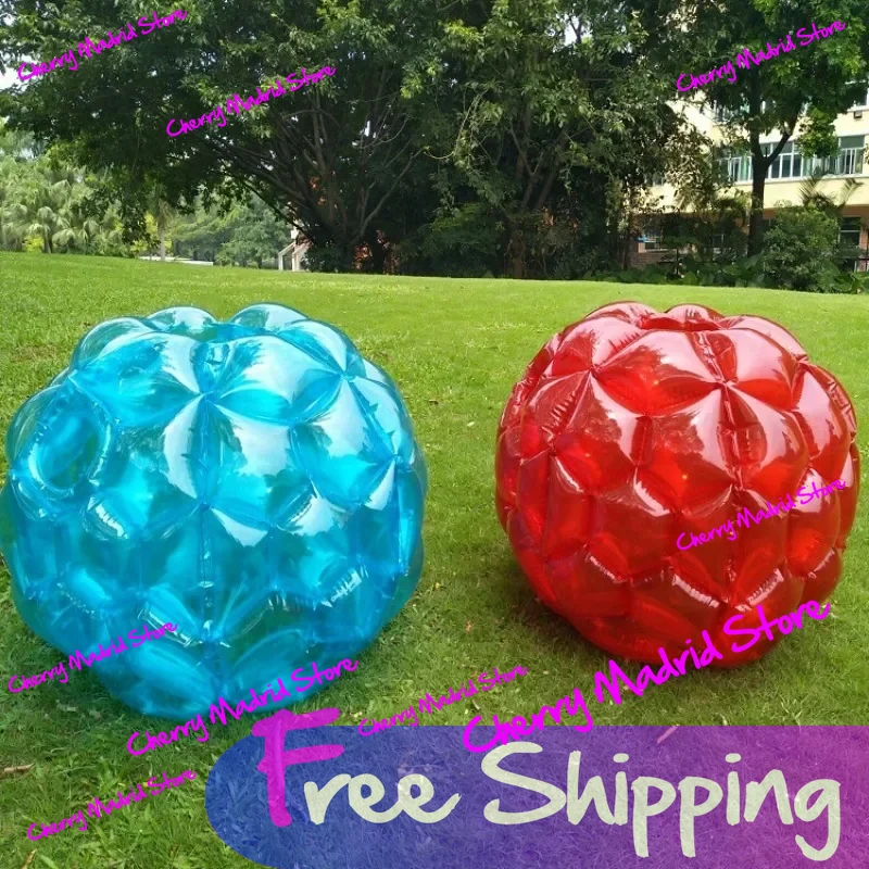 Outdoor Activity Inflatable Bubble Balls PVC Sumo Bumper Bopper Toy Inflatable Ball Kids Game Play Fun Heavy Duty Durable 60cm