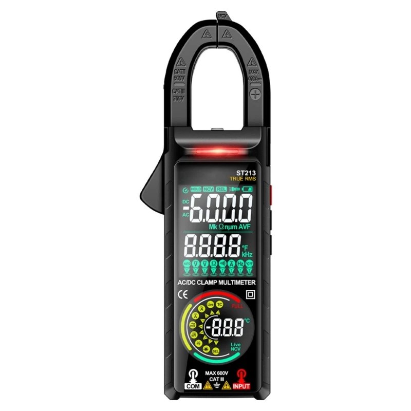 

Multimeter Current Tester 6000 Counts Digital Clamp Meter MultIi Tester