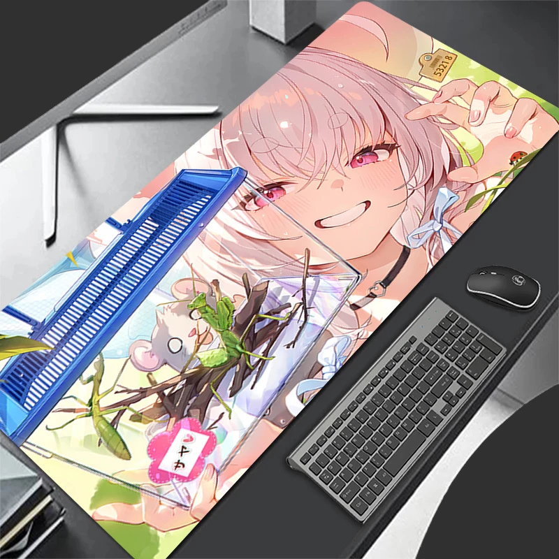 

Blue Archive Mouse pad gamers large non-slip desk pad computer accessories keyboard pad PC carpet Anime Game girl Mousepad XXL