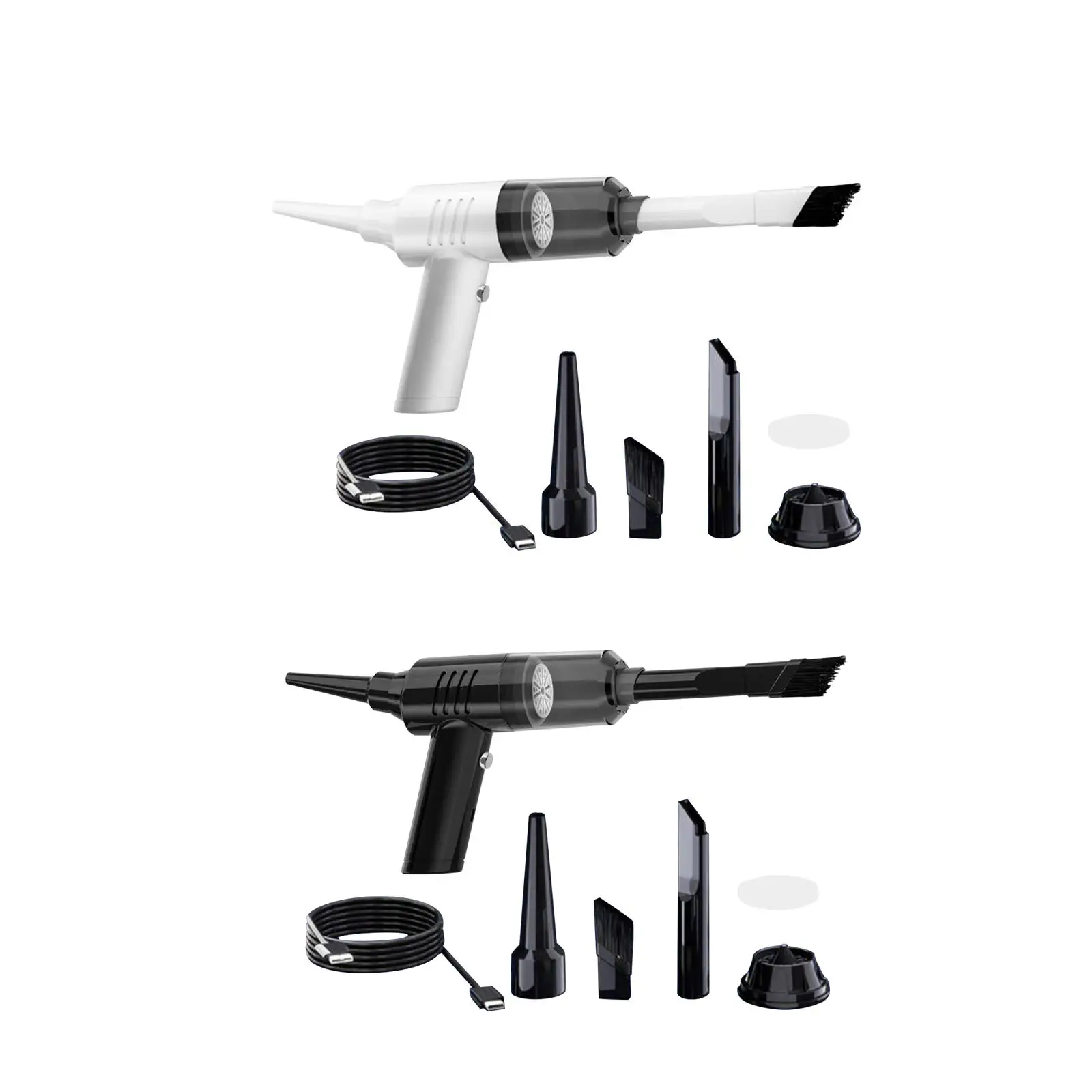 เครื่องดูดฝุ่นมือถือไร้สายแบบพกพาน้ําหนักเบาเสียงรบกวนต่ําทนทาน 8000PA