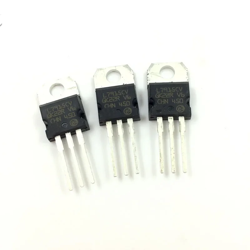20PCS/LOT L7915CV 5V 7915 TO-220 Direct Insertion