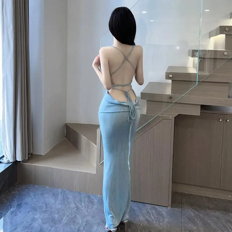 

Сексуальный длинный ремень без бретелек ter Ne Dr с высокой талией, полиэстер, нейлон Cosite Fiber No Sve Busin, для домашнего использования Dr