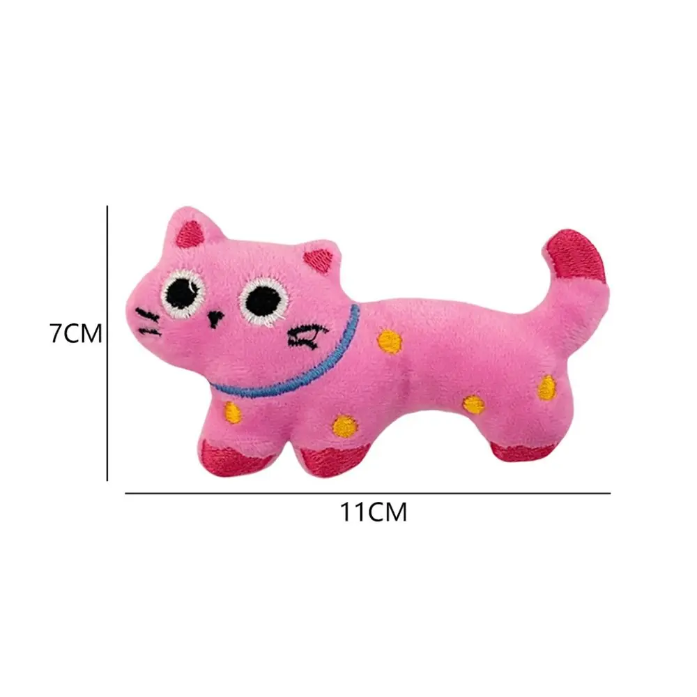 1 pz nuovo simpatico ciondolo borsa cartone animato versatile Cate peluche macchiato borsa a forma di cuore della ragazza portachiavi accessorio fai da te