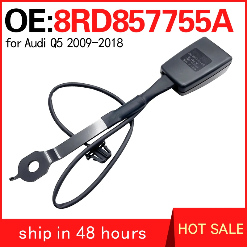 8RD857755A for Audi Q5 2009-2018 Automobile Safety Belt Socket Jack Mortise Lock Fixing Lock Catch 8RD 857 755A