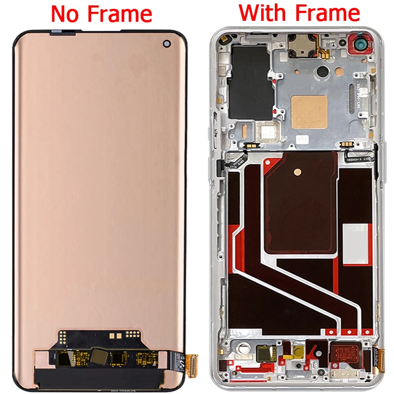 Imagem -02 - Oneplus Pro Lcd Touch Screen Display com Frame 67 Le2121 Le2123 Le2125