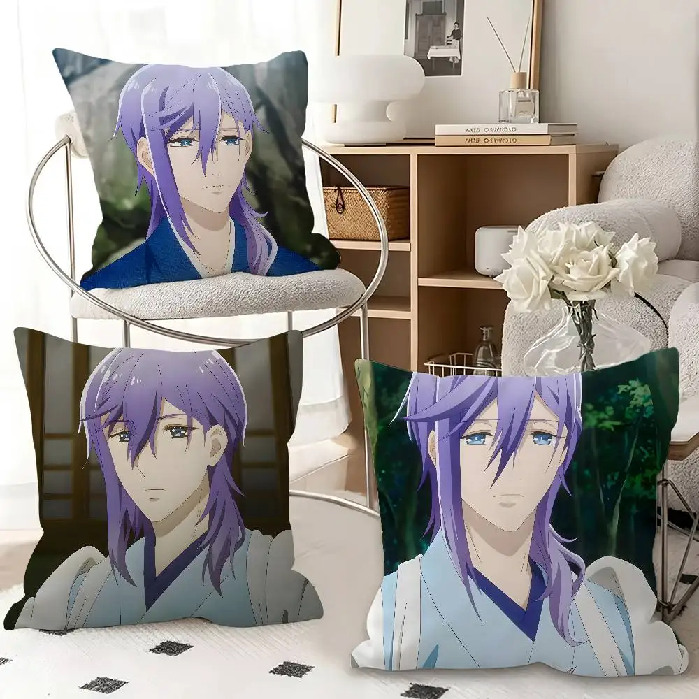 1pc Yukari The Demon Prince Of Momochi House Pillow Case Fashion Square Pillowcase Bedroom Sofa Room Ins Decoration Leisure