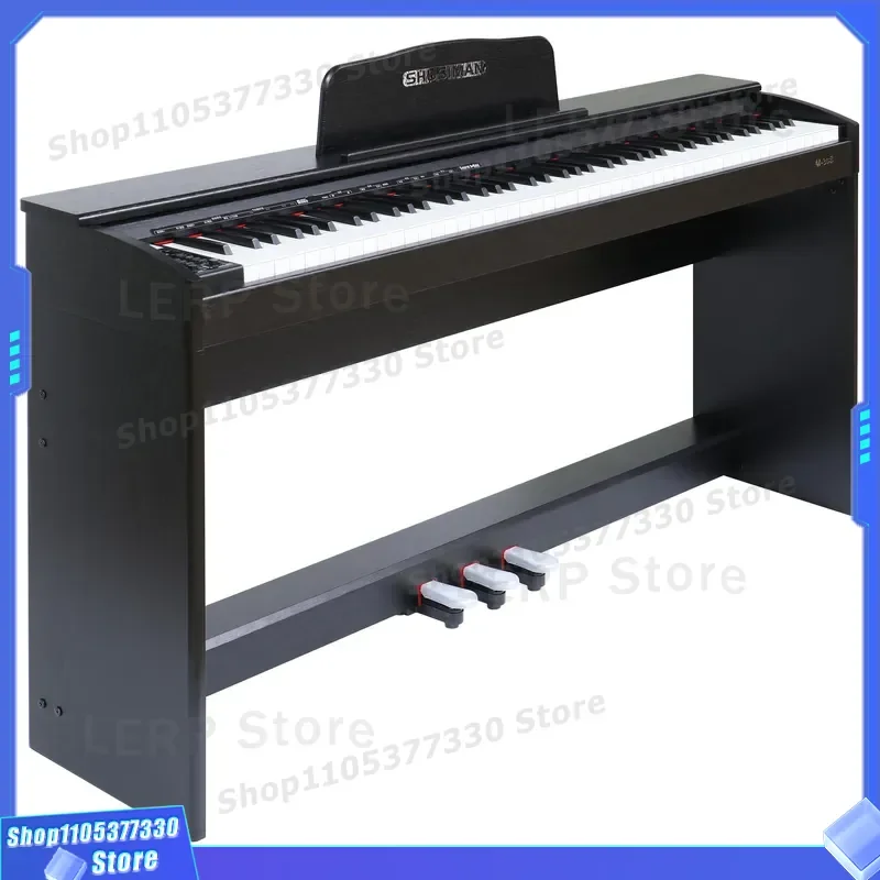 88 Key White Digital Piano for Kids Chinese Style Electronic Keyboard Musical Instrument Toy Gift for Beginners Learning