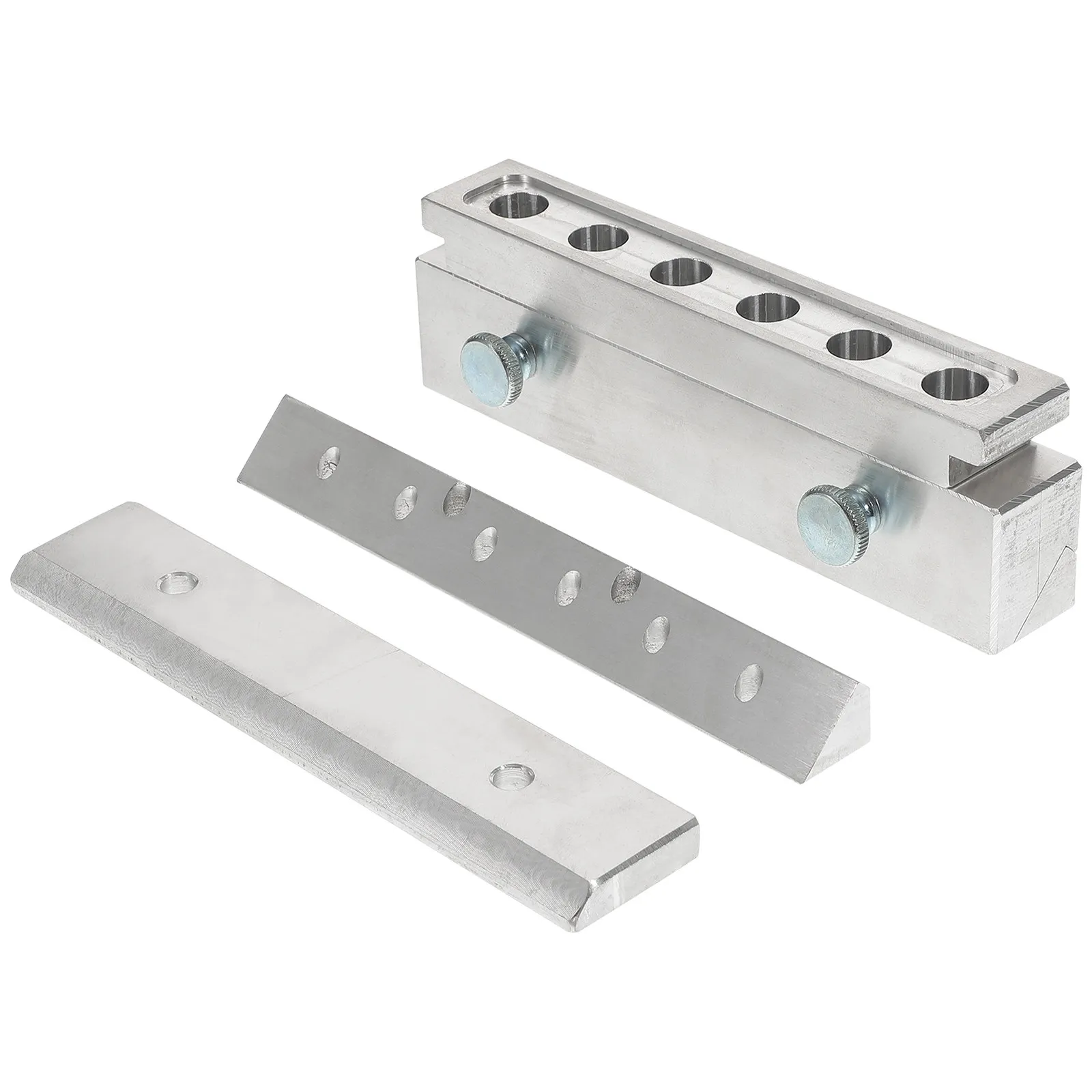 

1 set 1 Set Lipstick Mold 6 Holes Aluminum Alloy For Diy Lip Balm Making Kit Lip Gloss Mold Holder Smooth High Gloss One-Second