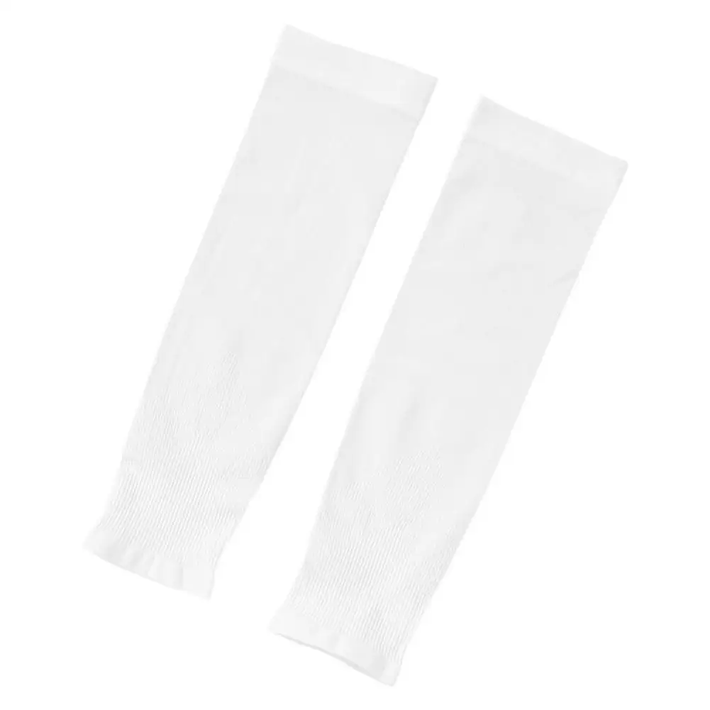 Guantes de protección solar UV para verano, cubierta de brazo falsa, Anti-UV de hielo, mangas largas, calcetines frescos, J0X4, 1 par