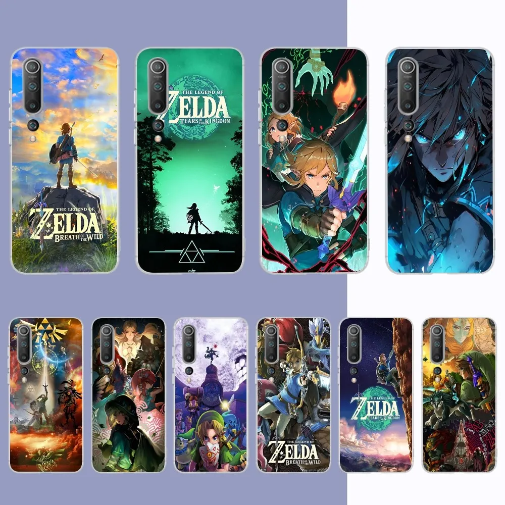 Game Z-Zelda Mousepad for Samsung S21 A10 for Redmi Note 7 9 for Huawei P30Pro Honor 8X 10i Cover