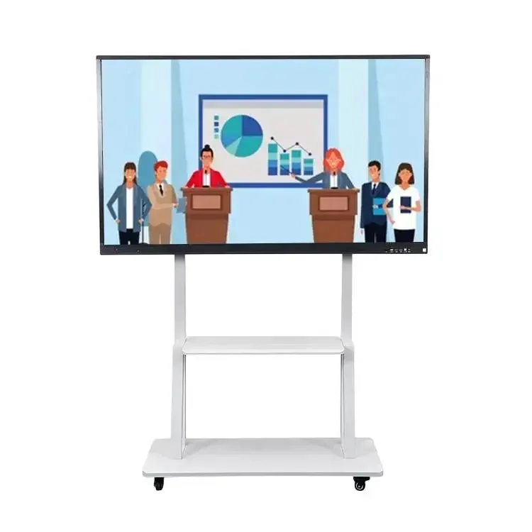 Teaching Conference all-in-one machine 65/75/85/100 inch Touch electronic whiteboard multimedia touch screen flat panel TV