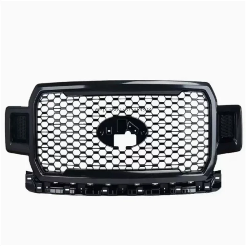 

Front Agate Black Radiator Car Grille For 2018 2019 2020 F-150 For 2018 F150 Grille