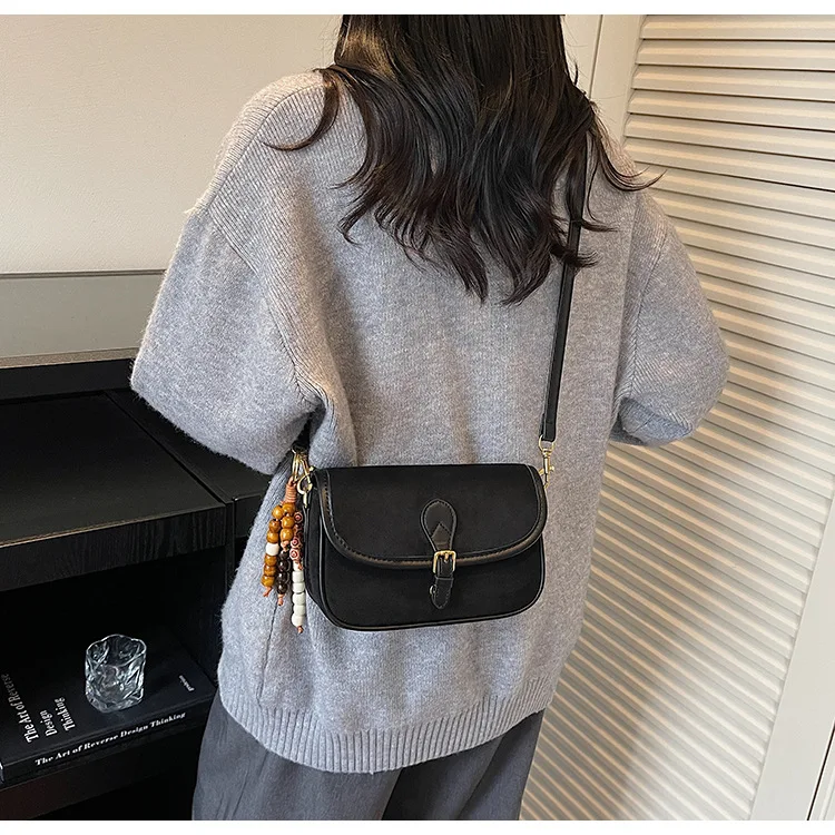 

Vintage Versatile Small Square Bag - Women's Exquisite Matte Niche, Luxury-Inspired Fashion Underarm Bag