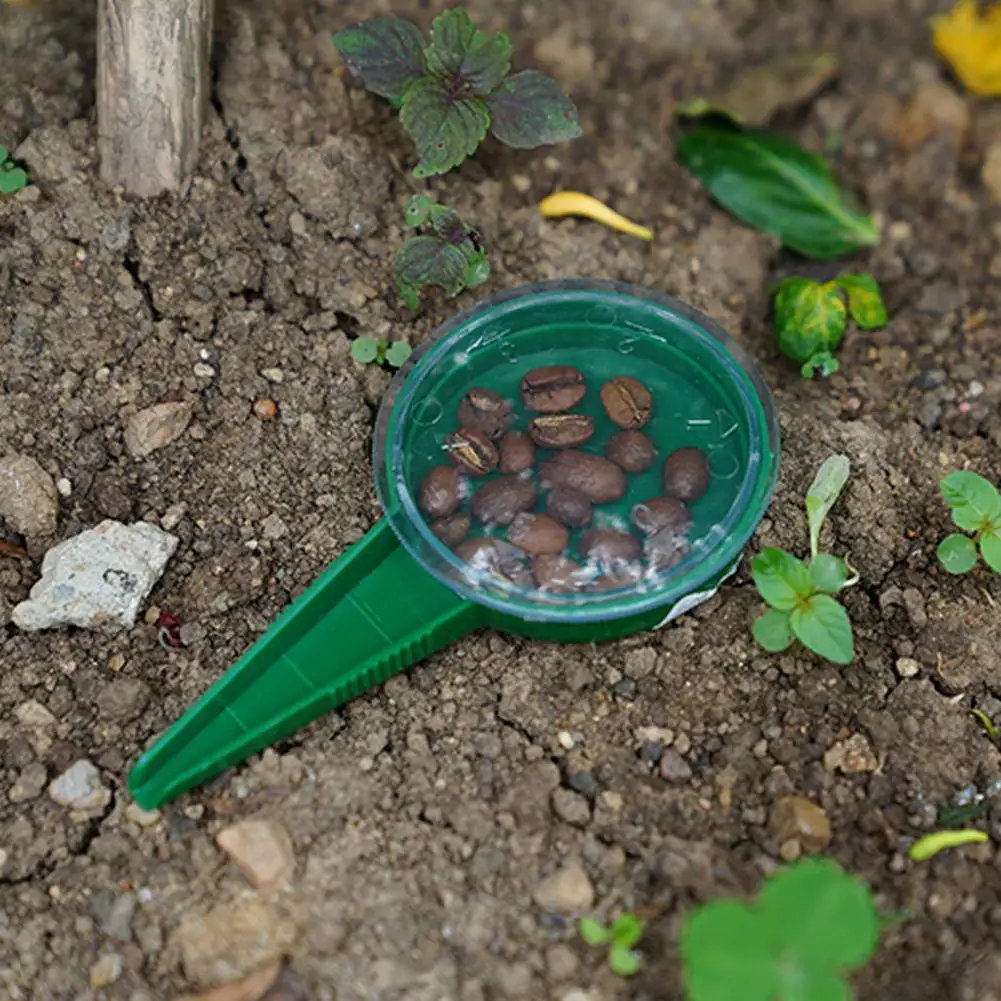 Ajustável Planta Semeador Semeador, Semeador De Flores, Ferramentas De Jardim, Multifunções Semeadura Dispenser, Plantador De Grama, Hand Held, 5 Arquivo, K2M8