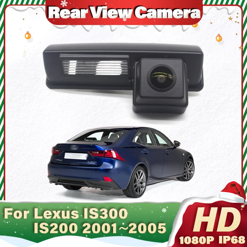 HD Night Vision Backup Rear View Camera For Lexus IS300 IS200 IS 300 200 2001 2002 2003 2004 2005 CCD license Plate Camera