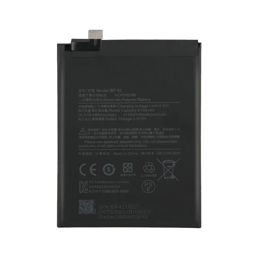 Production in 2024 Replacement Battery BP42 For Xiaomi Mi 11 Lite 4250mAh Phone Battery High Quality Batteries With Tool