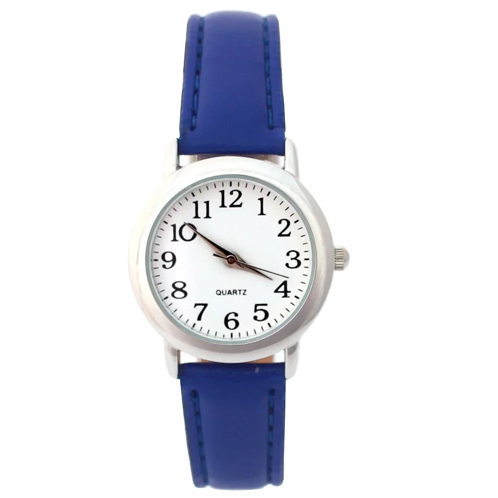 ساعة جديدة للنساء موضة عادية حزام جلد ساعات بسيطة للسيدات كوارتز ساعة فستان ساعات المعصم Reloj Mujer Girls Wach