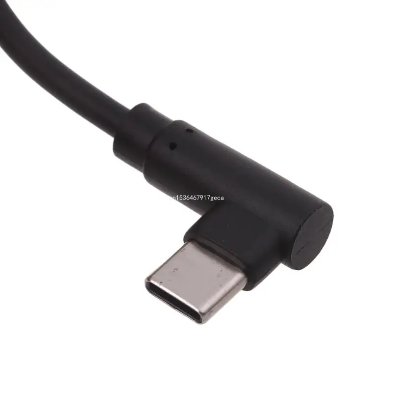 60W Spring USB to Type C Cable for Cellphone Elbow Phone Fast Data Cord Dropship