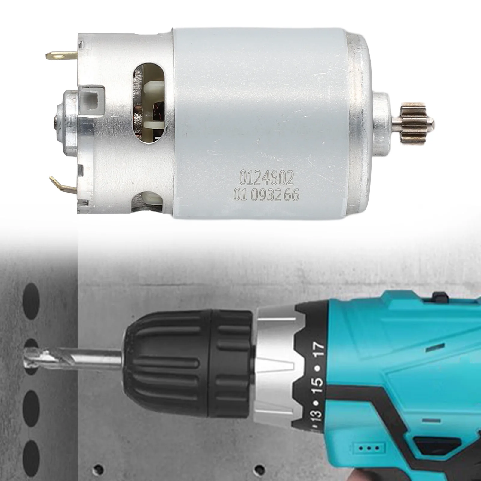 Electric Drill Motor Replacement for For Dayi 1028 11 Teeth Lithium Ion Cordless Drill Motor 18-20V Power Tool Part