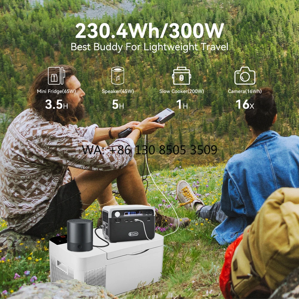 

Portable Power Station Outdoor Camping Emergency Solar Battery-Powered Generator Battery Backup For Home Power Outage