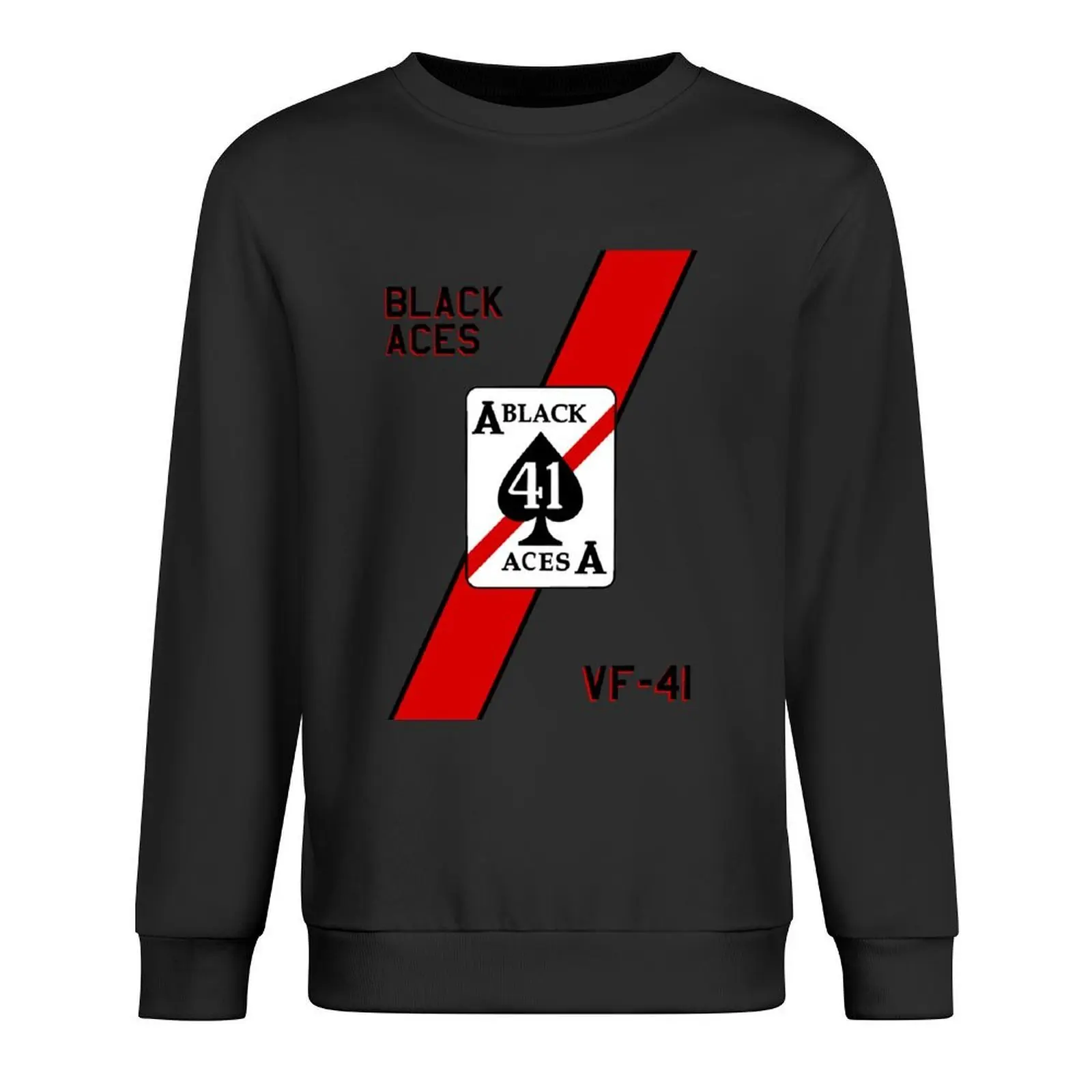 

VF-41 Black Aces Pullover blouse men clothing men wear fashion men sweatshirts