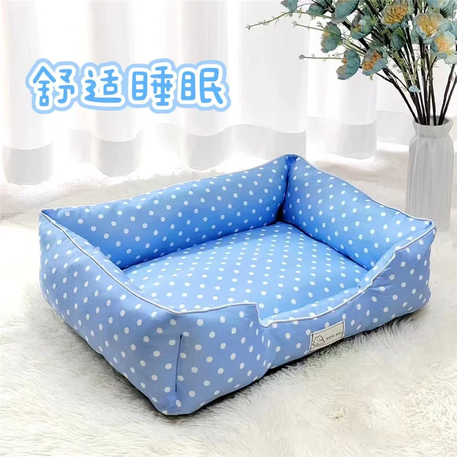 2025 Dog Dot Bed Four Season Use Comfortable camas para perros dog beds for small dogs Top Quality dogs pets accessories